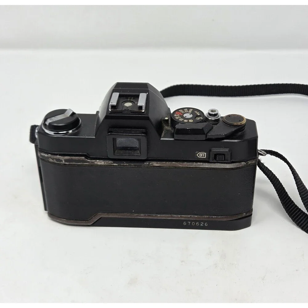 Konica Autoreflex TC 35mm Film Camera Body AR Mount Vintage Japan